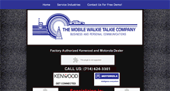 Desktop Screenshot of mobilewalkietalkie.com